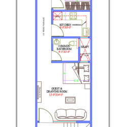 13 X 50 HOUSE PLAN
