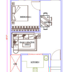 20X60 House Plan with Car Parking ( किराये के लिए बेहतरीन प्लान )