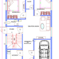 25x38 Ground & First Floor Plan ( किराये के लिए बेहतरीन प्लान )