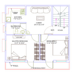 26 x 23 Ground & First Floor Plan
