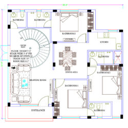 38x36 Ground Floor Plan